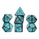 thumbnail image 1 of 7x Juego De Dados Poliédricos Favores De Fiesta Dados De Juego De Fiesta D4 ~ D20 Para Juego De Cartas Verde, 1 of 5