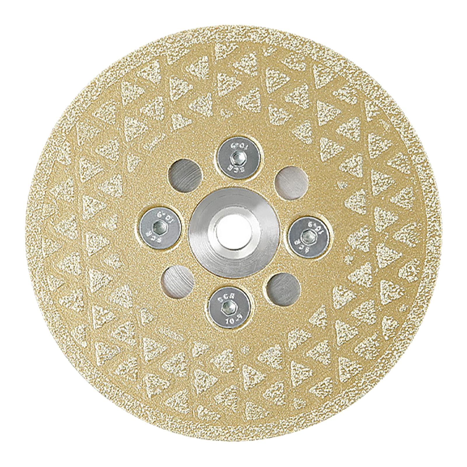 Ioensy - Disco Abrasivo De Corte De Diamante De 10cm, Accesorios Para Azulejos De Cerámica, Grano Profesional 100