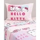 thumbnail image 2 of Sabanas infantil Hello Kitty plaza y media Mashini, 2 of 4
