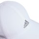 thumbnail image 3 of Gorra adidas Superlite reflectante blanco/plateado para mujer, 3 of 9