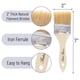 thumbnail image 3 of Pinceles Bates Choice Chip de 2 pulgadas, 48 unidades, cerdas naturales, 3 of 8