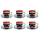 thumbnail image 1 of Set 6 Tazas Café Te Cerámica London Naranjo 250 ML, 1 of 3