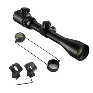 Novystor - Mira Telescópica 9X40 Caza Y Tiro Con Retícula Iluminada