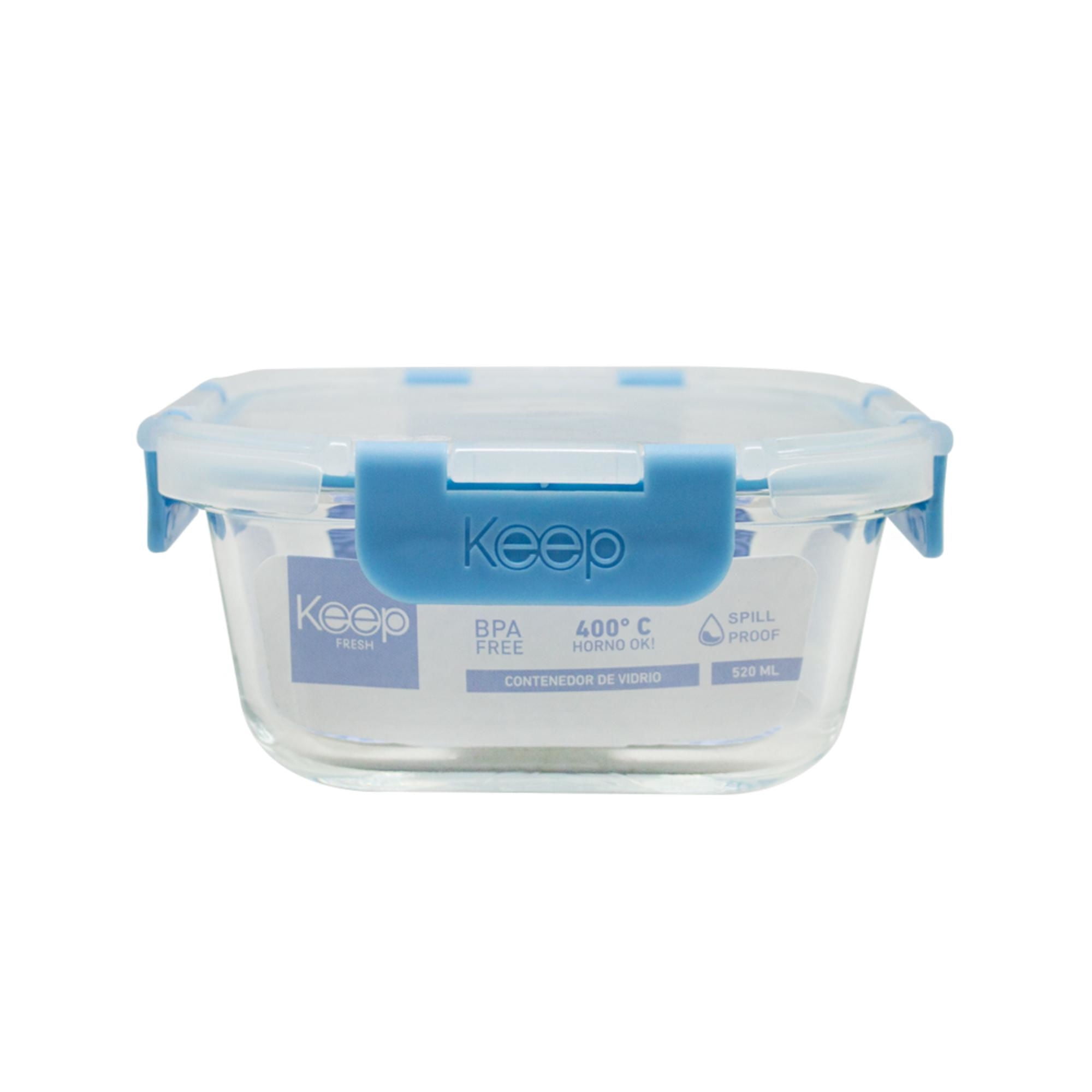 Keep - Hermetico De Vidrio 520Ml Multicolor