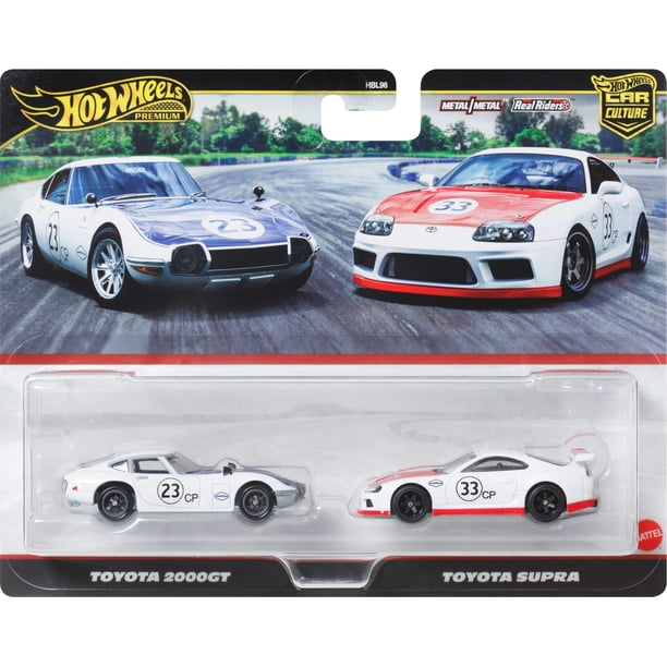 Toy Hot Wheels Premium Car Culture, paquete de 2 unidades para