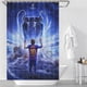 thumbnail image 3 of Lionel Messi Cortina de Ducha para Baño Decoración del Hogar, Cortinas de Baño Impermeables Duraderas, Cortina de Baño, Decoración de Baño para Adultos Niñas Niños, Regalos para Casa 119cmX180cm, 3 of 6