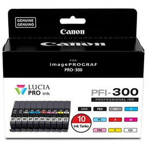 Canon - Tinta Pfi 300 Lucia Pro (10 Depósitos De Tinta)