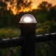 thumbnail image 2 of Remate solar para poste Classy Caps CH2233B negro con luz LED blanca, 2 of 9