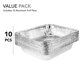 thumbnail image 3 of Sartenes de papel de aluminio Stock Your Home 9 x 13 (paquete de 10), 3 of 7