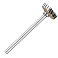 Magideal - Fresa De Rebabas Rotativas De Carburo, Herramienta Rotativa De Material Acero De Tungsteno Tipo T, Accesorio, Herramienta De Corte Para Carpintería Para Grabad , Ct