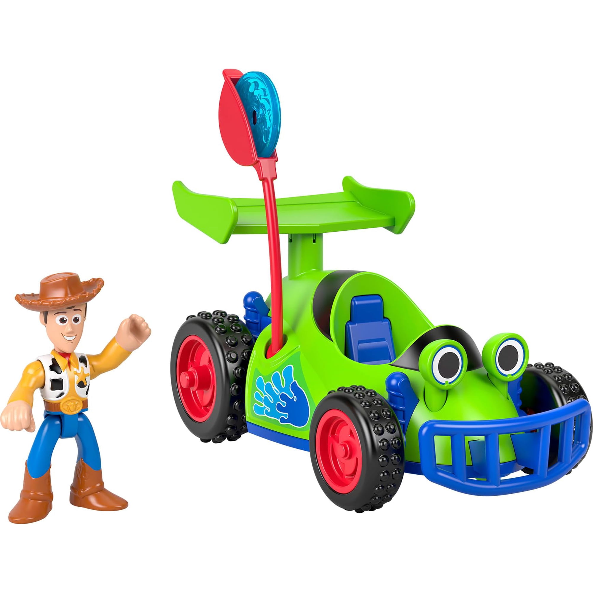 Set De Juego Fisher-price Imaginext Woody & R.c., Con Figura De 3 Pulgadas
