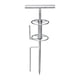 thumbnail image 2 of Pincho Guía Para Manguera De Jardín, Soporte Resistente Para Manguera De Agua, Carrete De Manguera Exterior, Plato Giratorio De Metal, 2 of 5