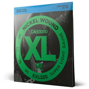 Set Cuerdas Bajo Eléctrico 40-95 Exl220 Daddario