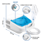 thumbnail image 3 of Nebulizador Electrico Compresor Inhalador Respiratoria Asma, 3 of 9