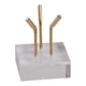 thumbnail image 2 of Caballete Soporte Estante Soporte Minerales Ágata Bola De Cristal Soporte De Exhibición Acrílico S, 2 of 5