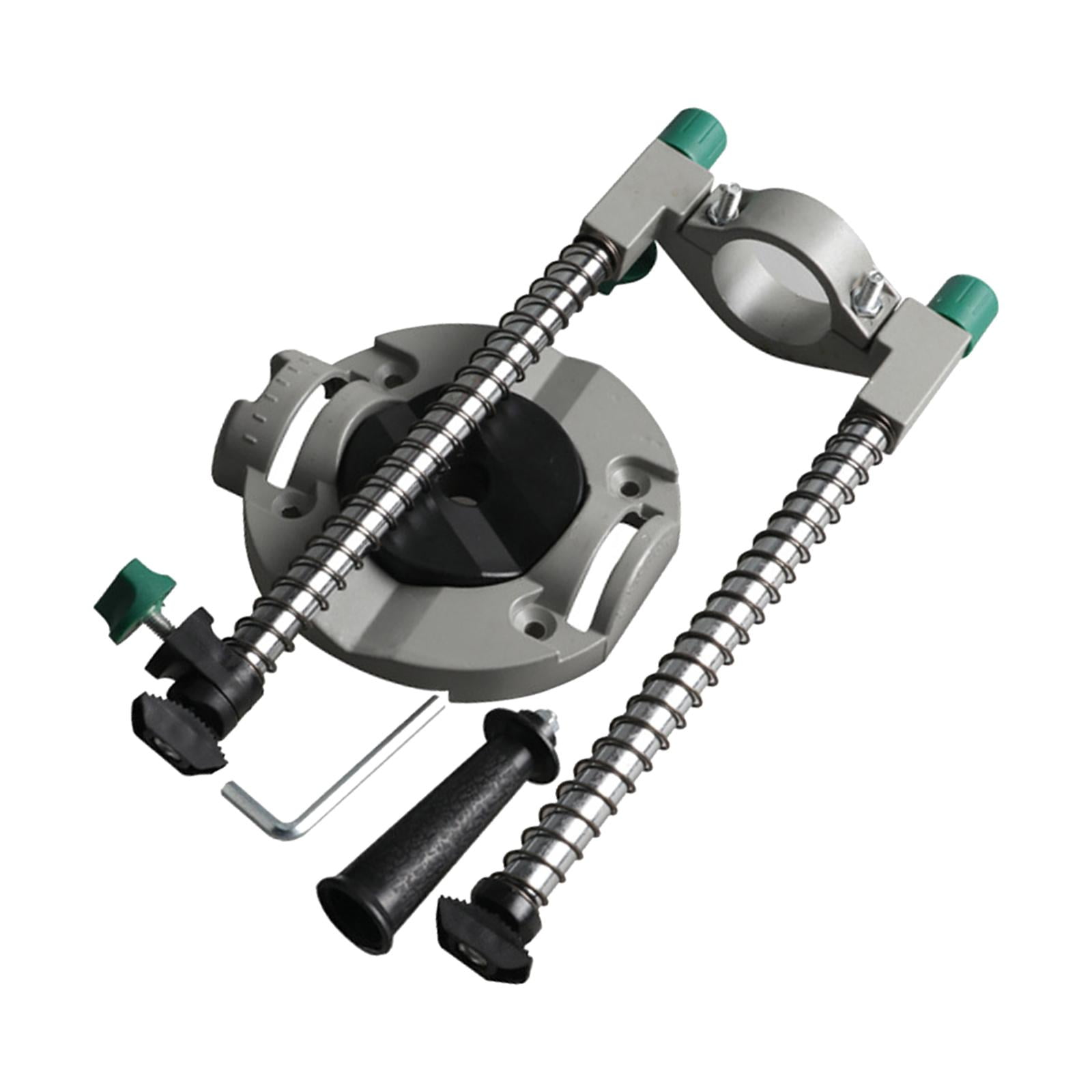 Magideal - Guía De Taladro Accesorio De Guía De Taladro De Múltiples Ángulos Soporte De Guía Para Orificios Rectos Soporte De Taladro Móvil Portátil Base De Riel