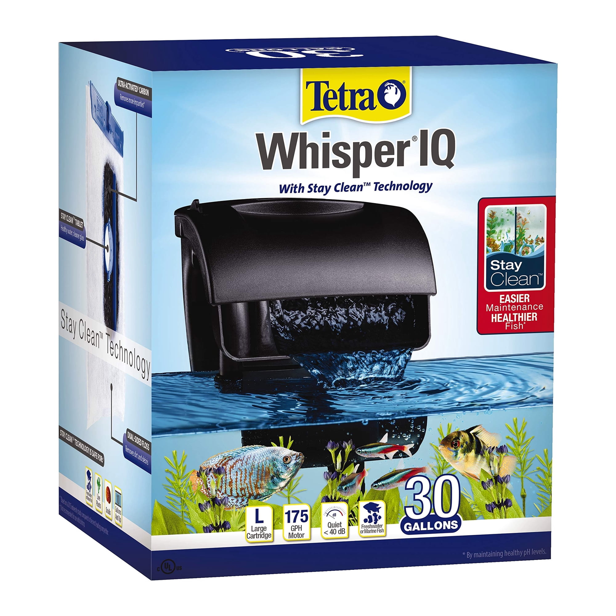 Filtro para acuarios Tetra Whisper IQ Power 175GPH 113L