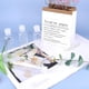 thumbnail image 4 of Juego de 4 botellas de viaje de plástico transparente de 100 ml para artículos de tocador, a prueba de fugas, para cosméticos, rellenables, vacías, para champú, loción, líquido, 4 of 7