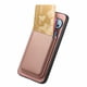 thumbnail image 4 of Funda de Cuero Magnética con Tarjetero para Google Pixel 9 Cubierta Delgada Rosa, 4 of 5