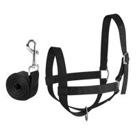 Ioensy - Brida De Toro, Arnés Para Cabeza De Toro, Cabestro De Nailon Para Ganado, Cabras Y Vacas, Talla S