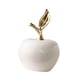 thumbnail image 4 of Estatua de Manzana de Cerámica, Figurita de Manzana, Colección de Regalos, Escultura de Fruta de Mesa, Adorno para Comedor, Hogar, Estantería, Decorac Pequeño, 4 of 5