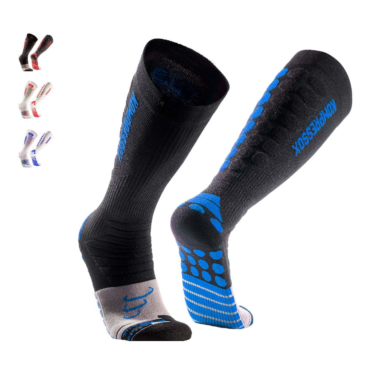 Silvera Nanotech - Calcetines Compresión 20-30 Mmhg Running Ciclismo Fútbol Vóley Padel Gym Para Hombre Y Mujer