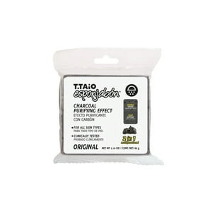 Ttaio - Esponjabón Carbón - Purificante Tamaño Viaje