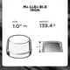 thumbnail image 5 of Tapón para tubería SUPPLYGIANT CNDQ0300 de hierro maleable negro de 1", 5 of 5