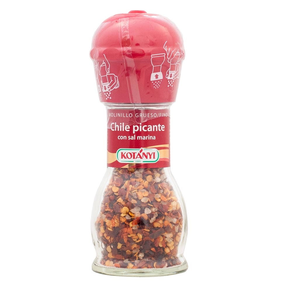 Chile Picante Con Sal Marina Frasco 34 g Kotanyi