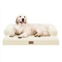 Cama Para Perros Mekiy, Impermeable, De Espuma Viscoelástica, Ortopédica, Grande