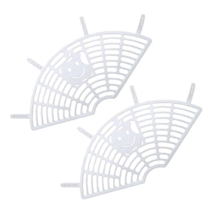 Ioensy - Red De Protección Para Rueda Trasera De Bicicleta, Barandilla Para Pies, Malla Protectora Para Asiento Trasero De Niño, Color Blanco