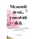 thumbnail image 1 of Libro Majosta Me acordé de mí... (Edición en español), 1 of 1
