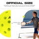 thumbnail image 4 of Espuma Pickleballs Franklin Sports Silent Serve, paquete de 3, 4 of 6