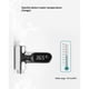 thumbnail image 3 of Termómetro de ducha led pantalla digital bebé baño agua Fahrenheit Celsius termómetro 360 ° pantalla giratoria para casa baño cocina (plata), 3 of 3