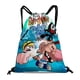 thumbnail image 1 of Las Sombrías Aventuras de Billy y Mandy Mochila de Cuerdas para Deportes y Gimnasio, Bolsa de Cuerdas Resistente al Agua, Bolsa Cinch, 30×40cm, 1 of 6