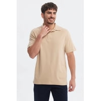 Fashionspark - Polera Hombre Polo Lisa Beige