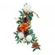 thumbnail image 3 of Corona Floral Respaldo Silla Naranja, 3 of 3