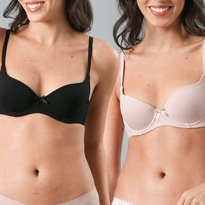 Pack 2X Sosten Juvenil Copa Lightly Lined Flores 24123-160