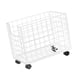 thumbnail image 3 of Cesta De Lavandería Fashion Rolling Laundry Hamper Para La Entrada De La Sala De Lavandería Inicio White, 3 of 5