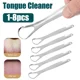 thumbnail image 2 of 8-1pc Tongue Scraper Cleaner For Adult Professional Eliminate Bad Breath Stainless Steel Tongue Brush Fresh Breath Cleaning Tool, 2 of 3