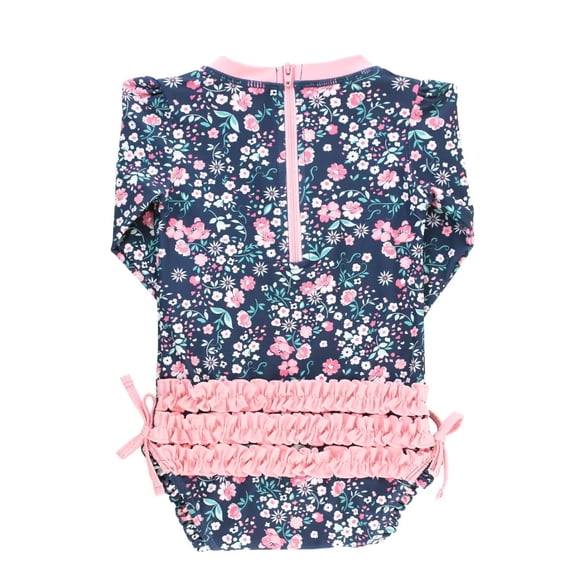Protector antisarpullido de una sola pieza con volantes Moonlit Meadow, 18-24 m