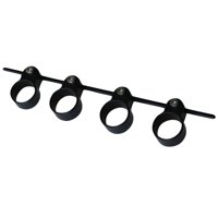 Magideal - Entrenador De Fuerza De Agarre, Fortalecedor De Dedos, Entrenador De Mano, Dispositivo, Extensor, Pinza, Fortalecedor De Agarre De Mano, Expansor De D Negro Y L