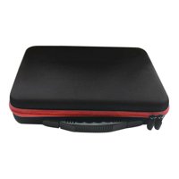 Magideal - Bolsa De Almacenamiento De Pelotas De Yoyo Eva, Multifuncional, A Prueba De Golpes, Organizador, Estuche De Transporte Con Asa, Doble Cremallera Y Compartimentos, Adecuada Para Viajes Y Rojo