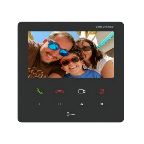 Monitor Hikvision 6110 Wi-Fi Para Video Portero – Negro