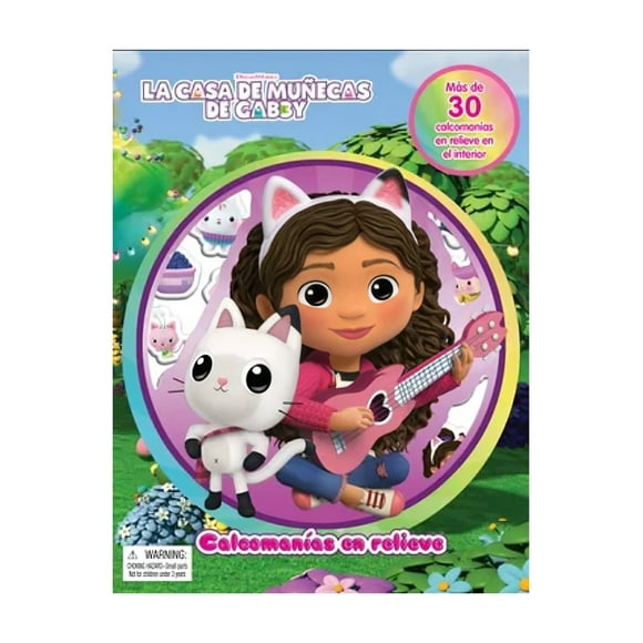 Libro La Casa De Muñecas De Gabby Calcomanias Varios Auto
