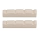 thumbnail image 3 of 2 piezas de tuercas ranuradas para 4 cuerdas partes de repuesto de guitarra bajo Beige Color, 3 of 3