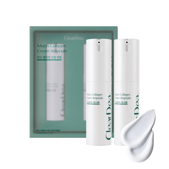 Crema Facial ClearDea 30 ml Ampolla de Colágeno y Mucina