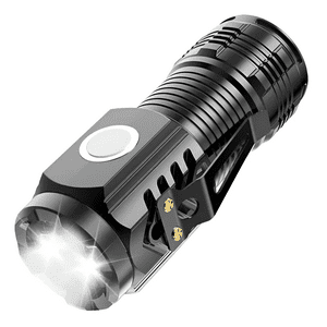 Genérico - Linterna Tactica Linterna Recargable Linterna Mini Usb