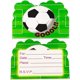 thumbnail image 1 of 30 piezas de invitaciones para fiesta de cumpleaños de fútbol, tarjetas de invitación para fiesta con temática de lunares, suministros de decoración para fiesta con temática de fútbol, invitaciones en, 1 of 7
