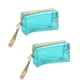 thumbnail image 1 of Bolsa de cosméticos transparente de 2 piezas, bolsa de aseo portátil, bolsa de almacenamiento de viaje, 1 of 5
